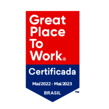 Selo do certificado Great Place to work